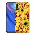 Дизайнерский пластиковый чехол для Huawei P Smart Z Монохромные цветы