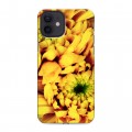 Дизайнерский силиконовый чехол для Iphone 12 Монохромные цветы