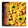 Дизайнерский силиконовый чехол для Samsung Galaxy Note 10.1 2014 editon Монохромные цветы