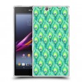 Дизайнерский пластиковый чехол для Sony Xperia Z Ultra  Перья павлина