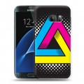 Дизайнерский силиконовый с усиленными углами чехол для Samsung Galaxy S7 Мистика треугольника