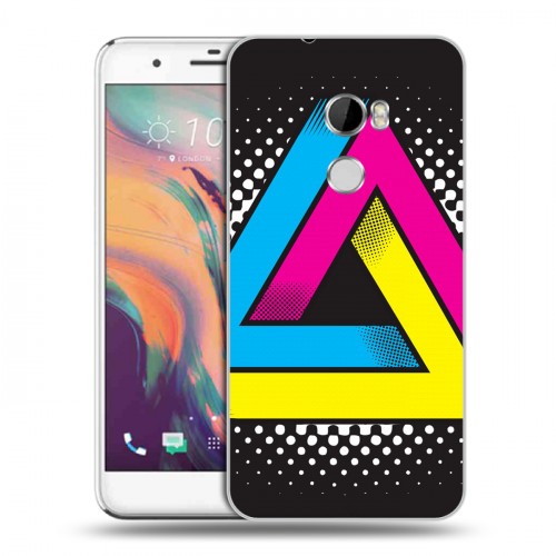 Дизайнерский пластиковый чехол для HTC One X10 Мистика треугольника