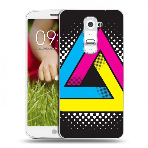 Дизайнерский пластиковый чехол для LG Optimus G2 mini Мистика треугольника