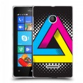 Дизайнерский пластиковый чехол для Microsoft Lumia 435 Мистика треугольника