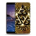 Дизайнерский пластиковый чехол для Nokia 7 Plus Мистика треугольника