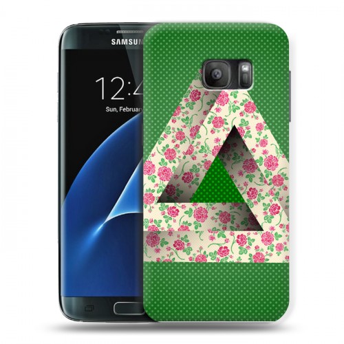 Дизайнерский силиконовый с усиленными углами чехол для Samsung Galaxy S7 Мистика треугольника