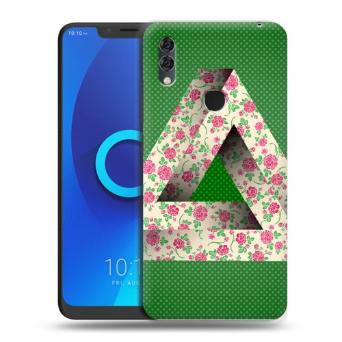 Дизайнерский силиконовый чехол для Alcatel 5V Мистика треугольника