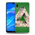 Дизайнерский пластиковый чехол для Huawei Y6 (2019) Мистика треугольника