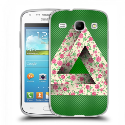 Дизайнерский пластиковый чехол для Samsung Galaxy Core Мистика треугольника