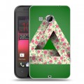 Дизайнерский пластиковый чехол для HTC Desire 200 Мистика треугольника