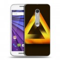 Дизайнерский пластиковый чехол для Lenovo Moto G Мистика треугольника