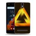 Дизайнерский силиконовый чехол для Wileyfox Storm Мистика треугольника