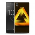 Дизайнерский пластиковый чехол для Sony Xperia L1 Мистика треугольника