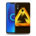 Дизайнерский силиконовый чехол для Alcatel 5V Мистика треугольника