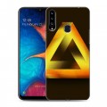 Дизайнерский пластиковый чехол для Samsung Galaxy A20s Мистика треугольника