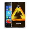 Дизайнерский пластиковый чехол для Microsoft Lumia 435 Мистика треугольника