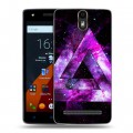 Дизайнерский силиконовый чехол для Wileyfox Storm Мистика треугольника