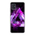 Дизайнерский силиконовый чехол для Samsung Galaxy A51 Мистика треугольника