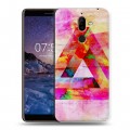 Дизайнерский пластиковый чехол для Nokia 7 Plus Мистика треугольника