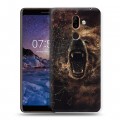 Дизайнерский пластиковый чехол для Nokia 7 Plus Коллаж с животными