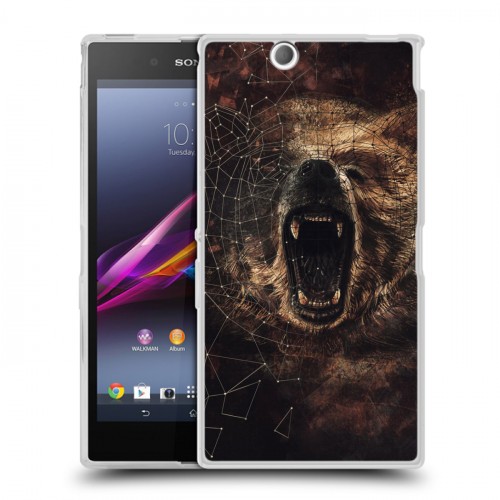 Дизайнерский пластиковый чехол для Sony Xperia Z Ultra  Коллаж с животными