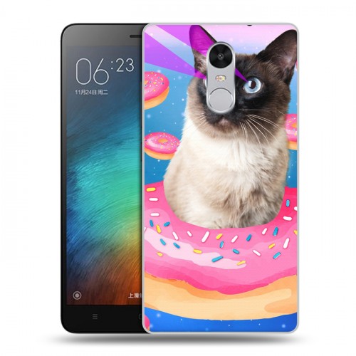 Дизайнерский силиконовый чехол для Xiaomi RedMi Pro Космик кошки
