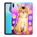 Дизайнерский силиконовый чехол для Huawei MatePad 11 (2021) Космик кошки