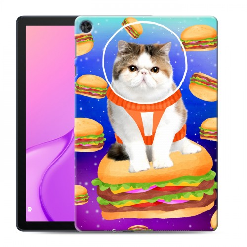 Дизайнерский силиконовый чехол для Huawei MatePad T10 Космик кошки