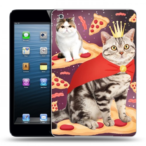 Дизайнерский пластиковый чехол для Ipad Mini Космик кошки