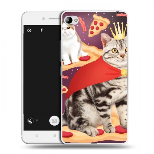 Дизайнерский пластиковый чехол для Lenovo S90 Космик кошки
