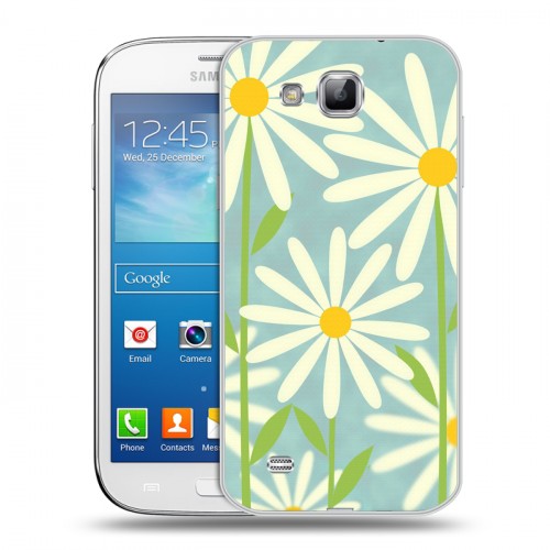 Дизайнерский пластиковый чехол для Samsung Galaxy Premier Романтик цветы