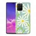 Дизайнерский силиконовый с усиленными углами чехол для Samsung Galaxy S10 Lite Романтик цветы