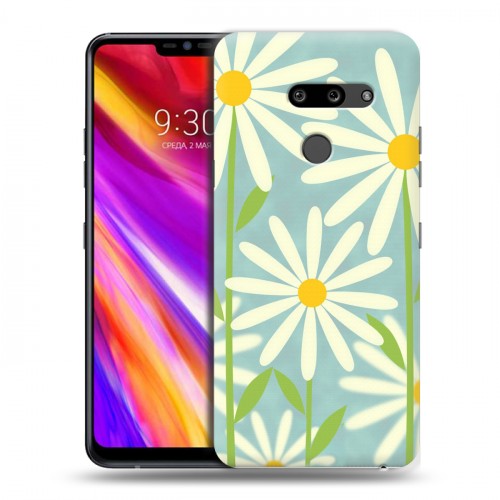 Дизайнерский пластиковый чехол для LG G8 ThinQ Романтик цветы