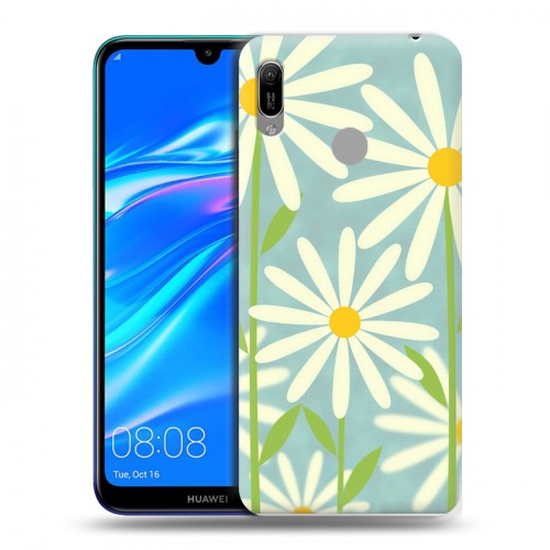 Дизайнерский пластиковый чехол для Huawei Y6 (2019) Романтик цветы