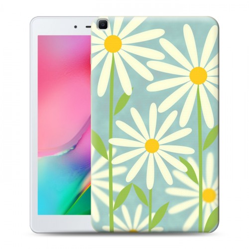Дизайнерский силиконовый чехол для Samsung Galaxy Tab A 8.0 (2019) Романтик цветы