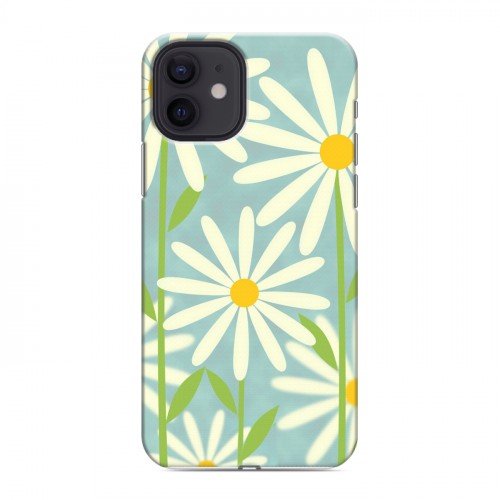 Дизайнерский силиконовый чехол для Iphone 12 Романтик цветы