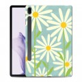 Дизайнерский силиконовый чехол для Samsung Galaxy Tab S7 FE Романтик цветы