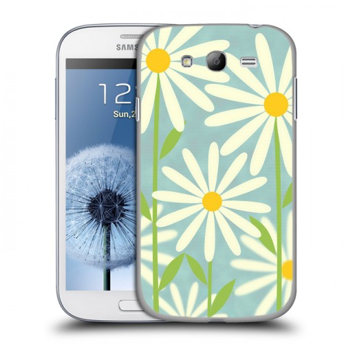 Дизайнерский пластиковый чехол для Samsung Galaxy Grand Романтик цветы