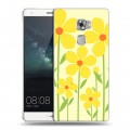 Дизайнерский пластиковый чехол для Huawei Mate S Романтик цветы