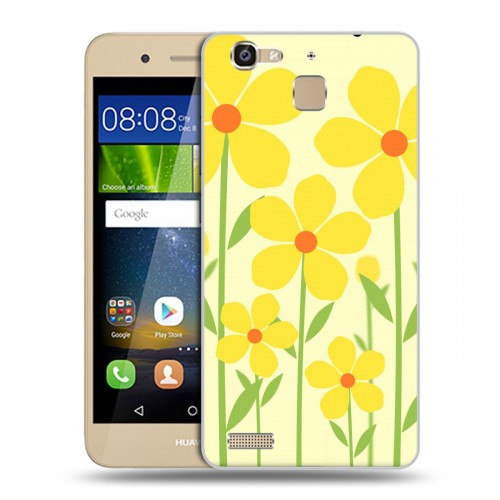 Дизайнерский пластиковый чехол для Huawei GR3 Романтик цветы