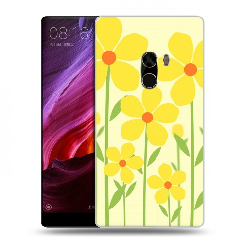 Дизайнерский пластиковый чехол для Xiaomi Mi Mix Романтик цветы