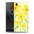 Дизайнерский пластиковый чехол для Sony Xperia L1 Романтик цветы