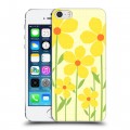 Дизайнерский пластиковый чехол для Iphone 5s Романтик цветы