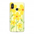 Дизайнерский пластиковый чехол для Xiaomi Mi8 Романтик цветы