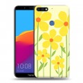 Дизайнерский пластиковый чехол для Huawei Honor 7C Pro Романтик цветы