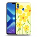 Дизайнерский силиконовый чехол для Huawei Honor 8X Романтик цветы