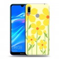 Дизайнерский пластиковый чехол для Huawei Y6 (2019) Романтик цветы