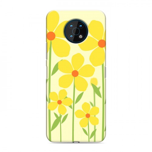 Дизайнерский пластиковый чехол для Nokia G50 Романтик цветы