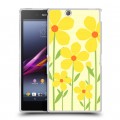 Дизайнерский пластиковый чехол для Sony Xperia Z Ultra  Романтик цветы