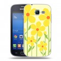 Дизайнерский пластиковый чехол для Samsung Galaxy Trend Lite Романтик цветы